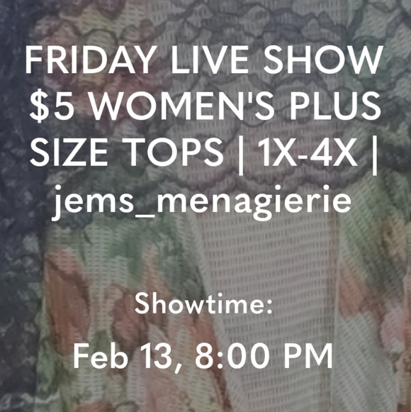 Multiples Tops - FRIDAY's THEMED LIVE SHOW |  jems_menagierie